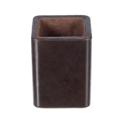 Leather Pencil Cup Holder