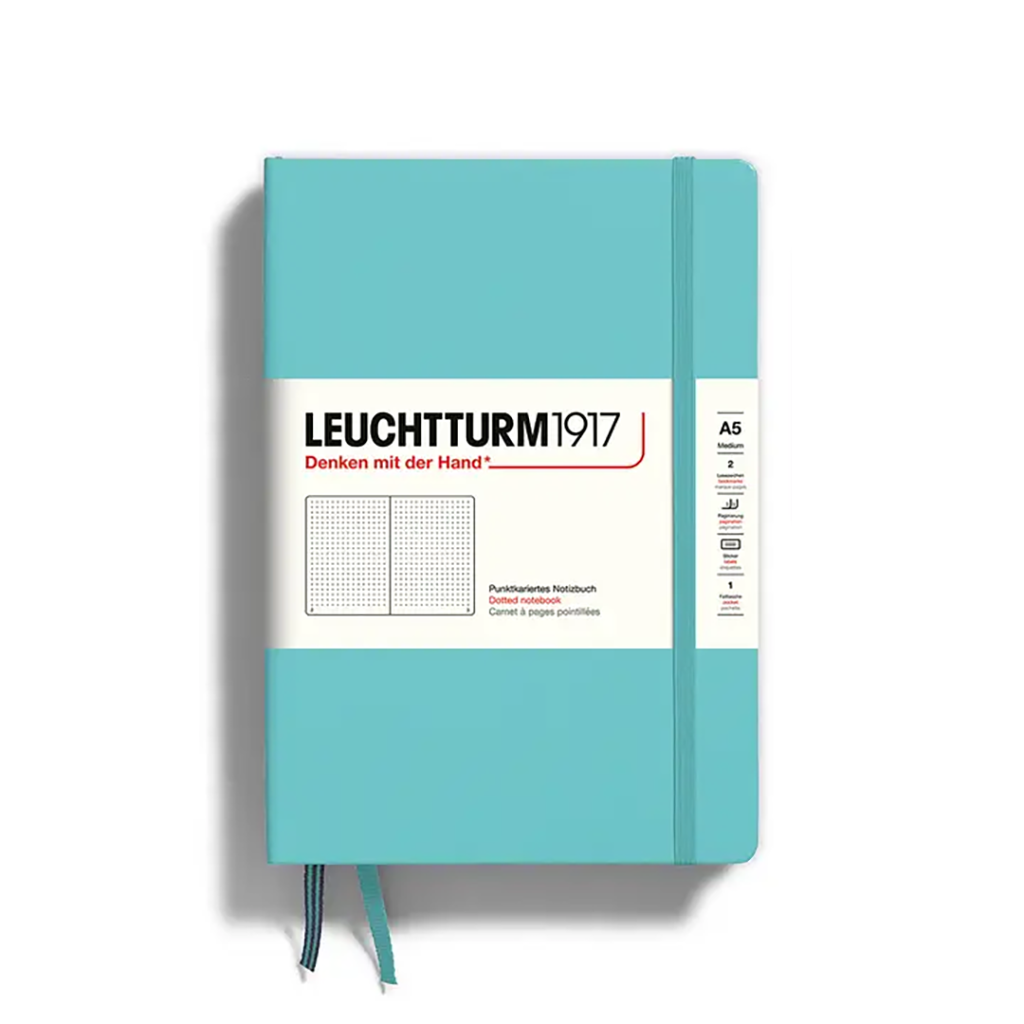 Leuchtturm1917 Hardcover Notebook, A5, Dot Grid