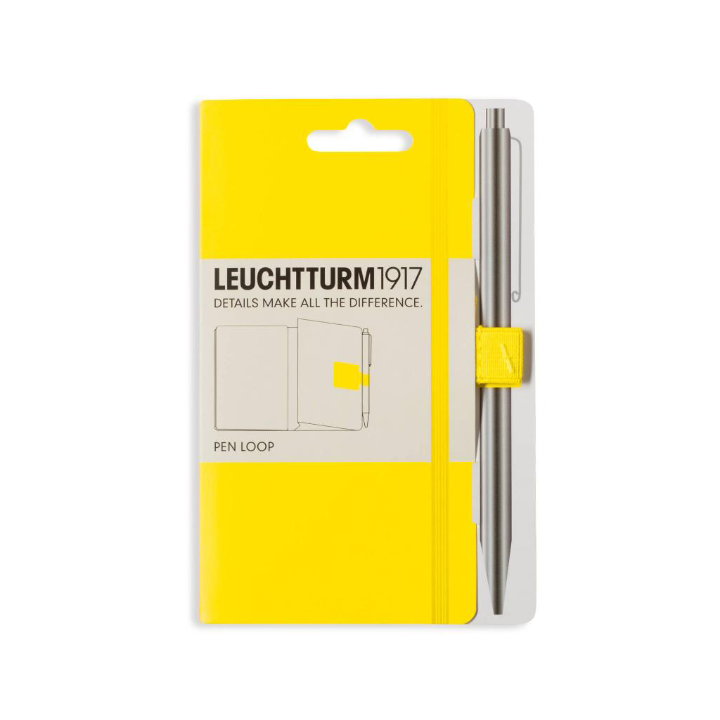 Leuchtturm1917 Notebook Pen Loop, Lemon