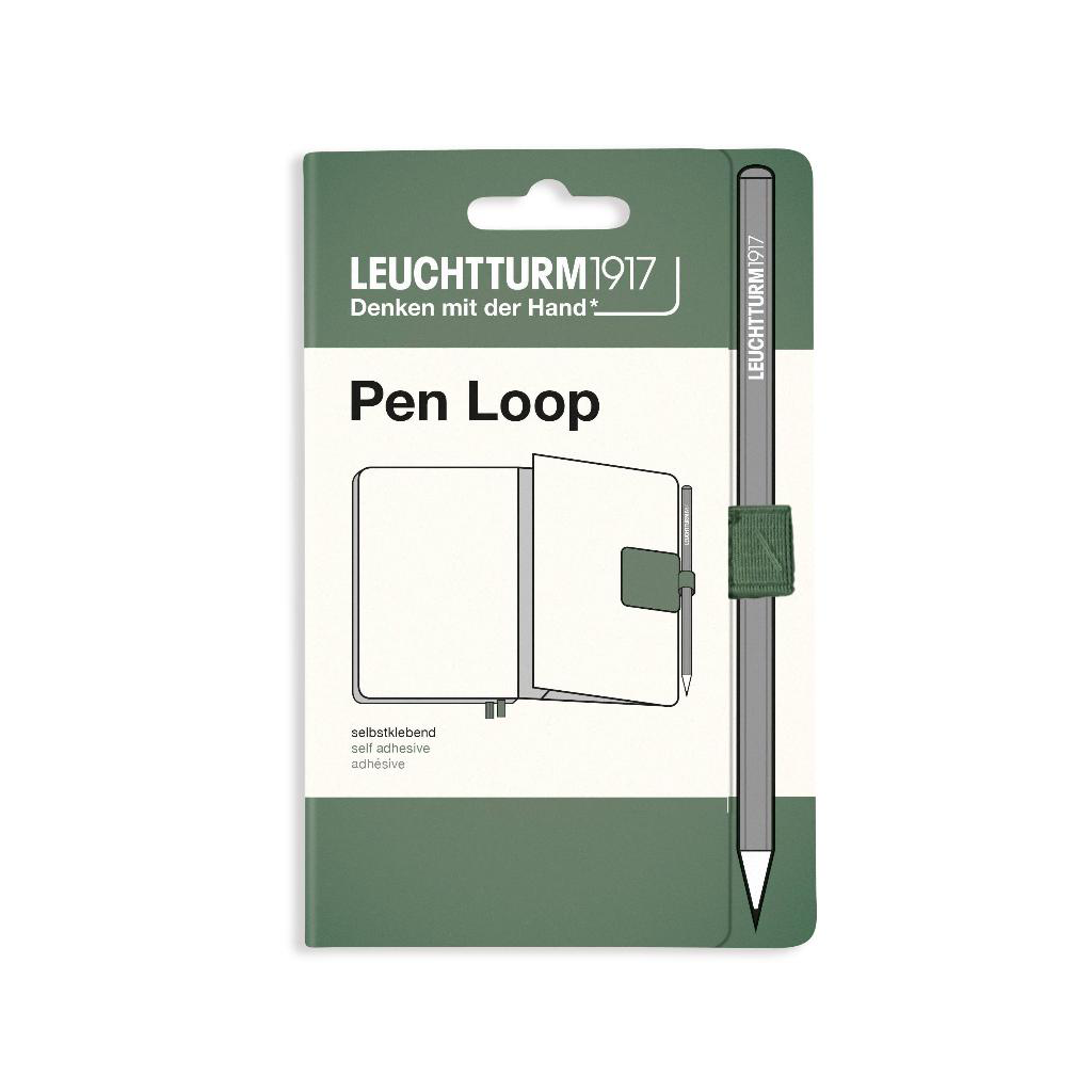 Leuchtturm1917 Notebook Pen Loop, Olive