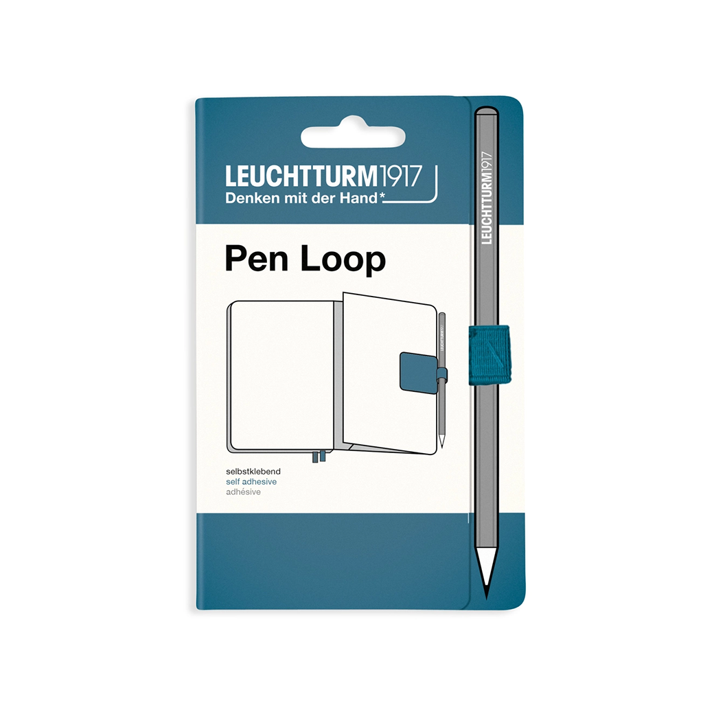 Leuchtturm1917 Notebook Pen Loop, Stone Blue