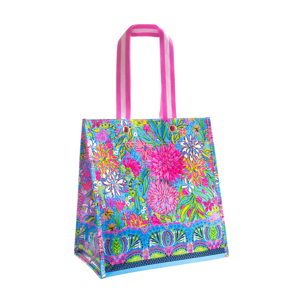 Lilly Pulitzer Market Tote, Walking on Sunshine display picture 2