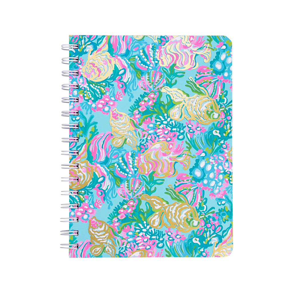 Lilly Pulitzer Mini Notebook, Aqua La Vista