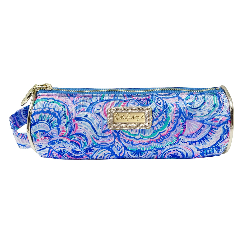 Trousse à crayons Lilly Pulitzer, heureuse comme une palourde 