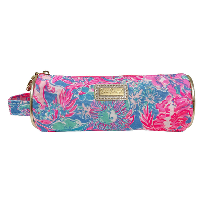 Lilly Pulitzer Viva La Lilly Pencil Case with Lilly Pulitzer Monogrammed Front