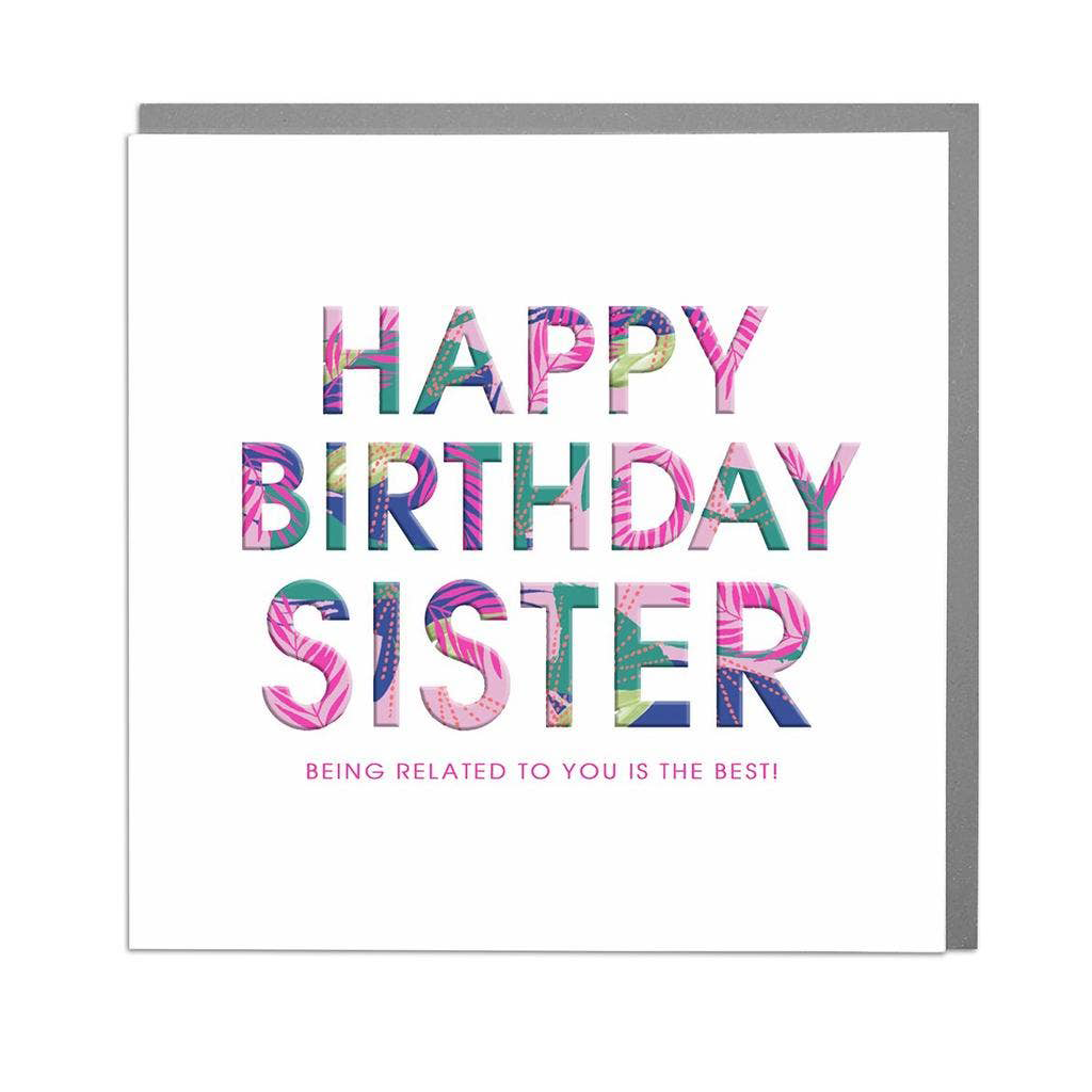 Best Sister Birthday Card