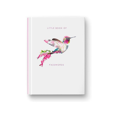 Hummingbird Password Book