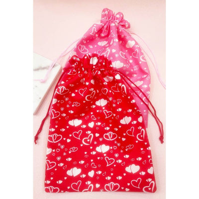 Valentine Theme Draw String Mini Gift Bag