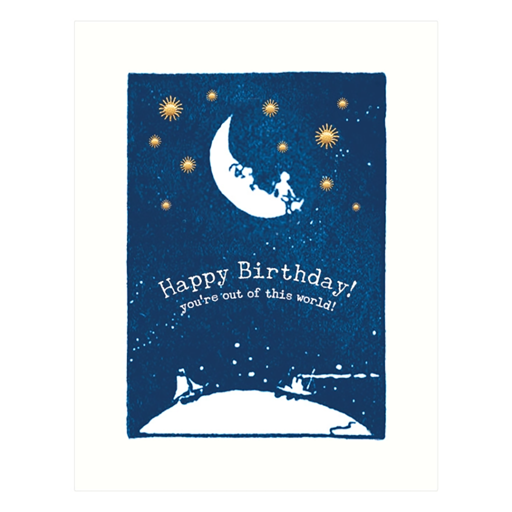 Lucca Paperworks Out Of This World Birthday Card, Image 1