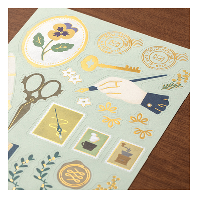 Midori Collage Letter Set, Stationery, Image 6
