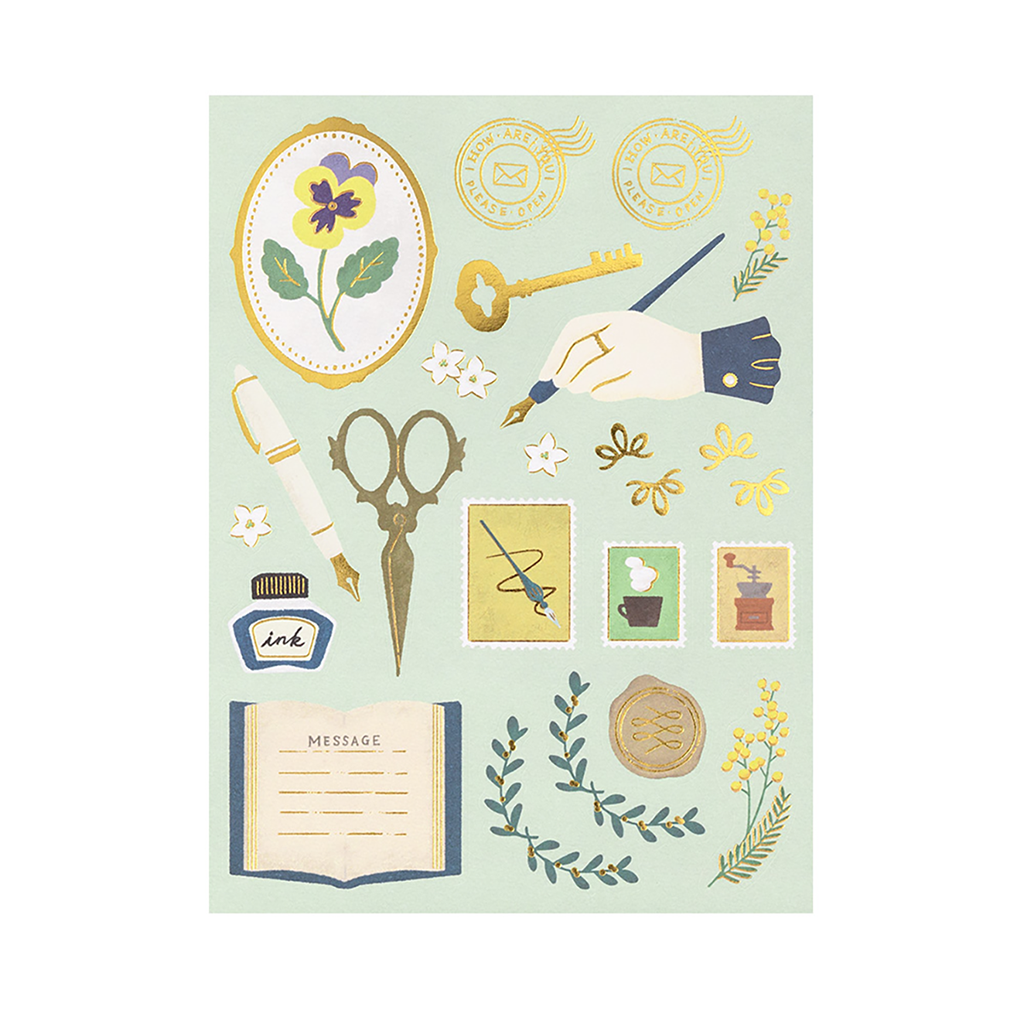 Midori Collage Letter Set, Stationery, Image 8