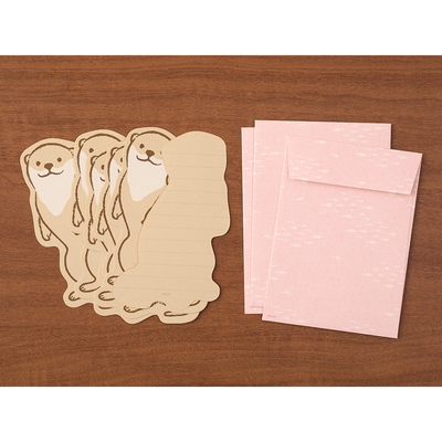 Midori Die Cut Letter Set, Otter