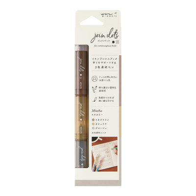 Midori Join Dots Connecting Markers, Mocha
