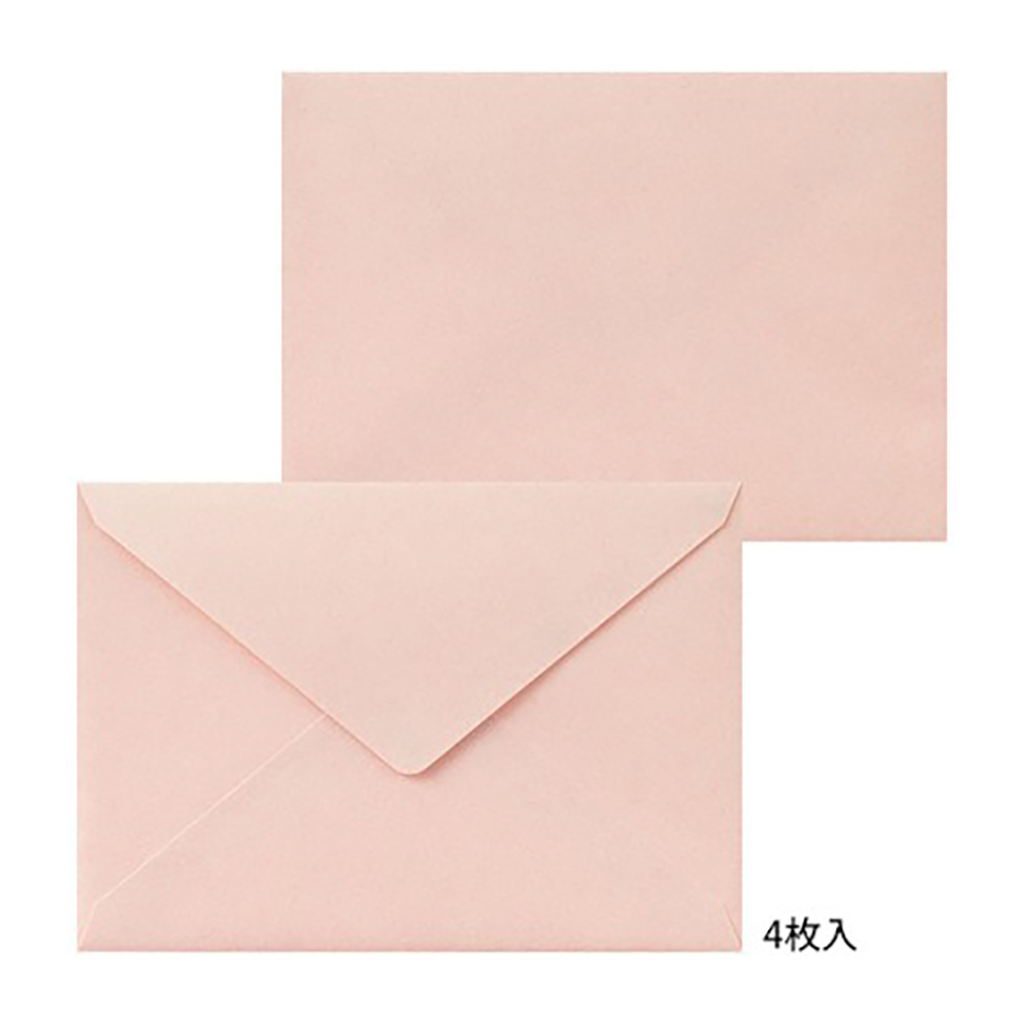 Midori Letterpress Stationery Set, Frame Pink, Image 3