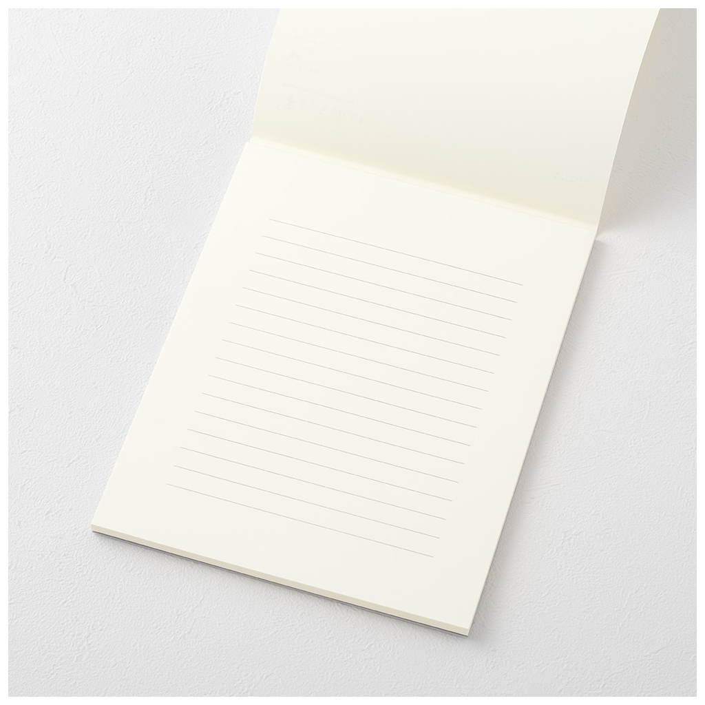 Midori MD Letter Pad, Lined, Cream