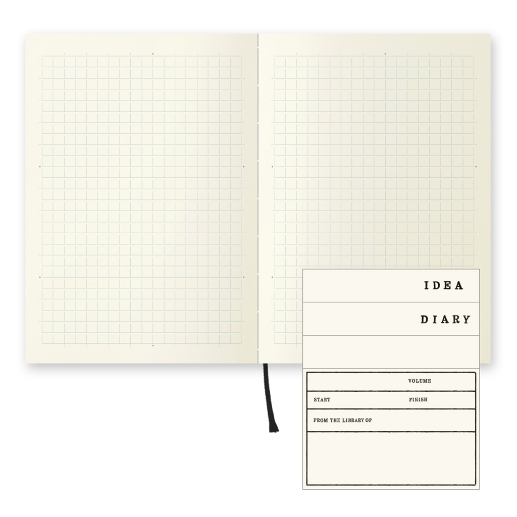 Carnet de notes Midori MD Paper, A6 - Grille