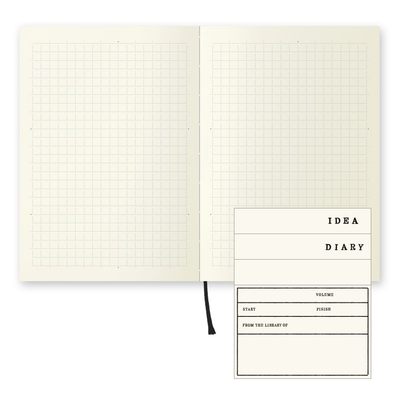 Midori MD Paper Notebook, A6 - Grid