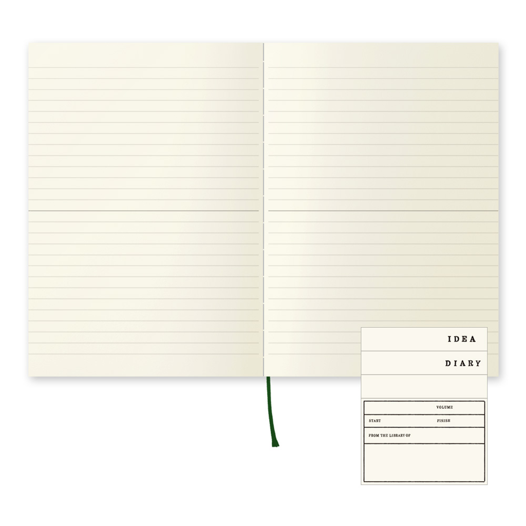 Carnet de notes Midori MD Paper, A5 - Ligné