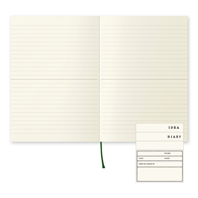 Carnet de notes Midori MD Paper, A5 - Ligné