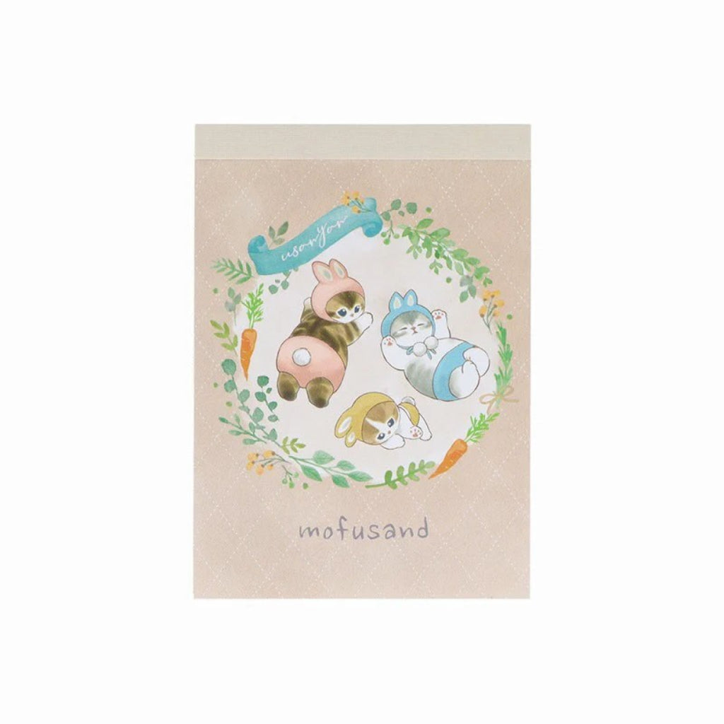 Mofusand Series 8 Mini Memo Pad, Bunny