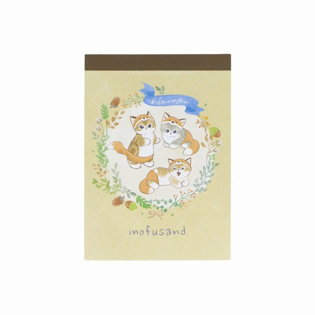 Mofusand Series 8 Mini Memo Pad, Fox