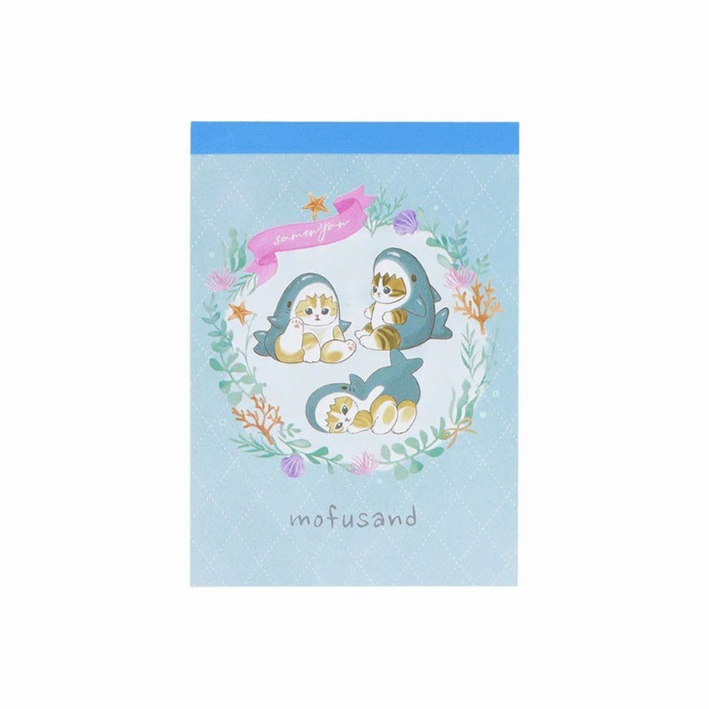 Mofusand Series 8 Mini Memo Pad, Shark