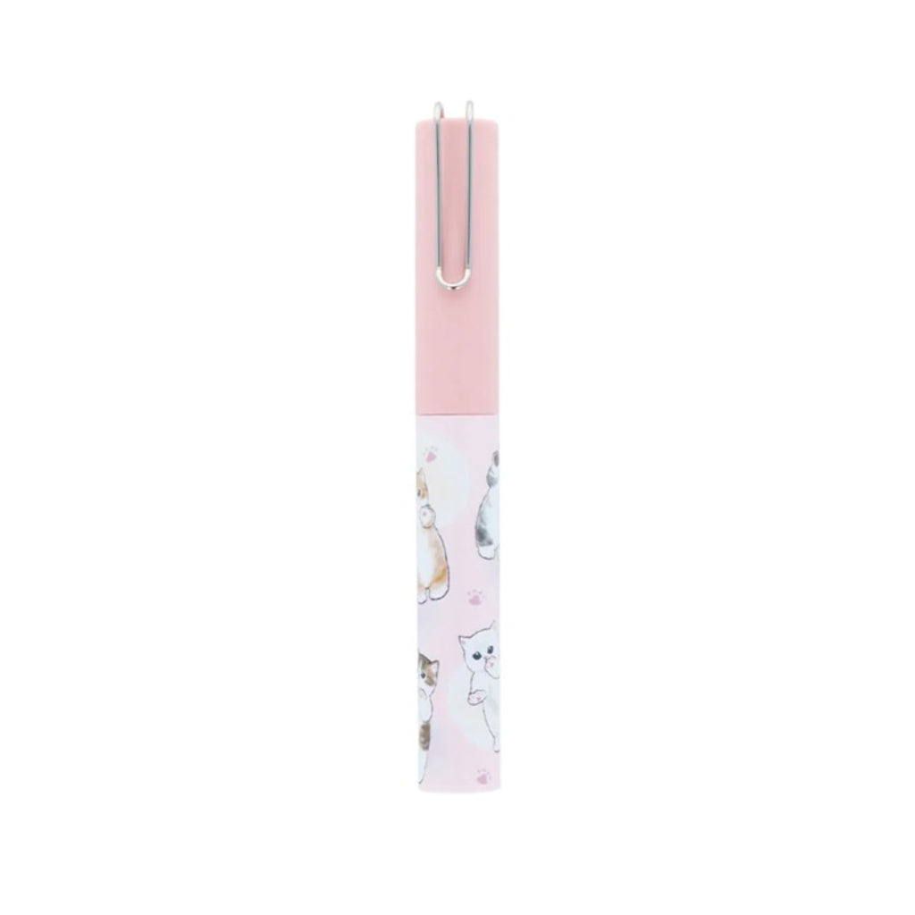 Mofusand Stickyle Compact Scissors, Pink