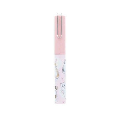 Mofusand Stickyle Compact Scissors, Pink