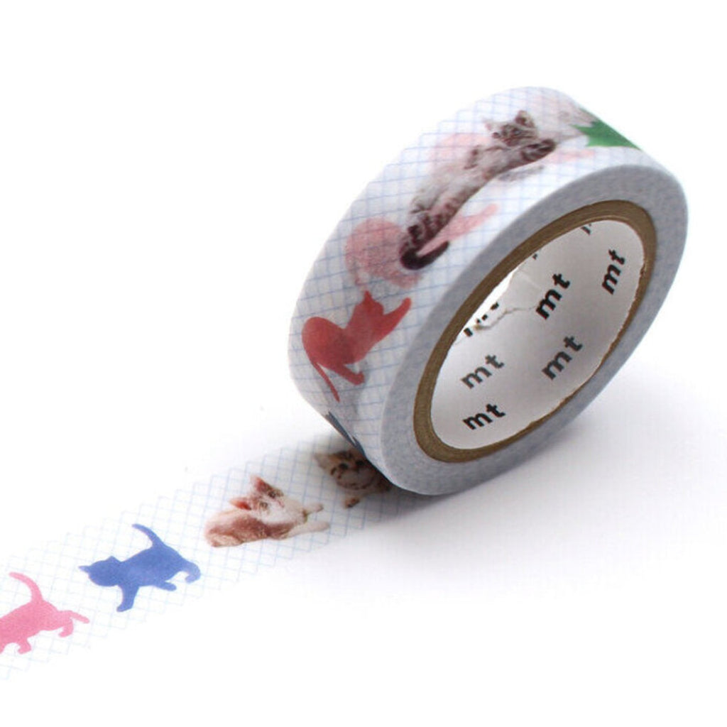 mt Ex Series Washi Tape, 15mm - Kitten