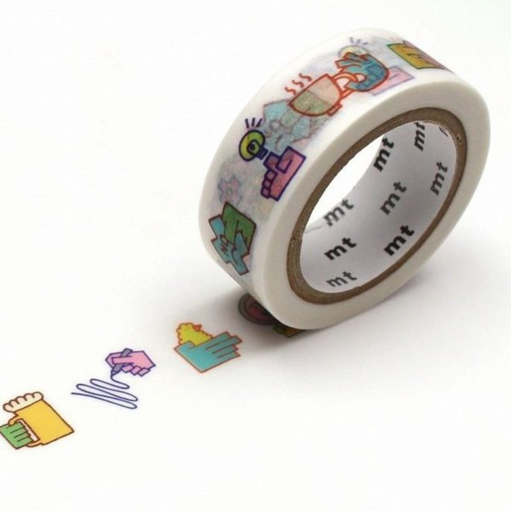 mt Ex Series Washi Tape, 15mm - Sticker