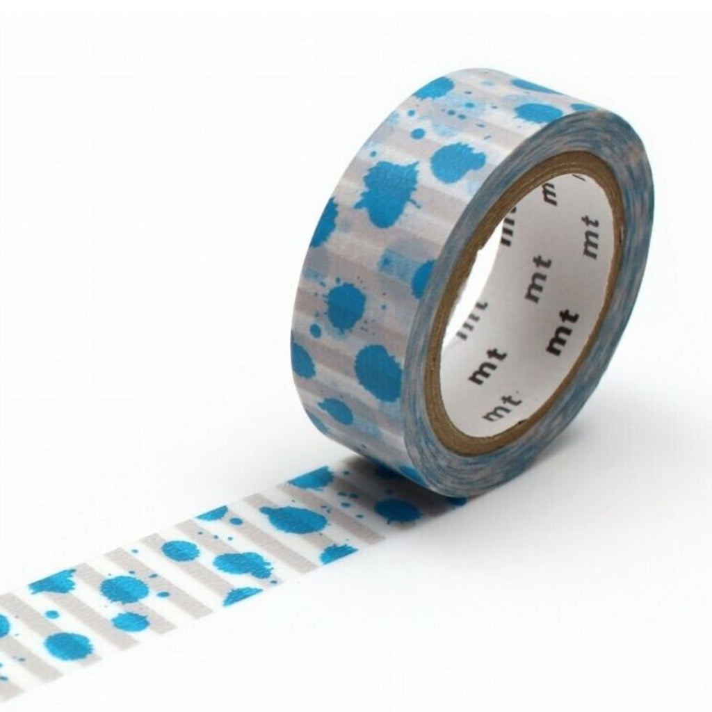 Washi Tape Estampado Dot Gold 2 mt