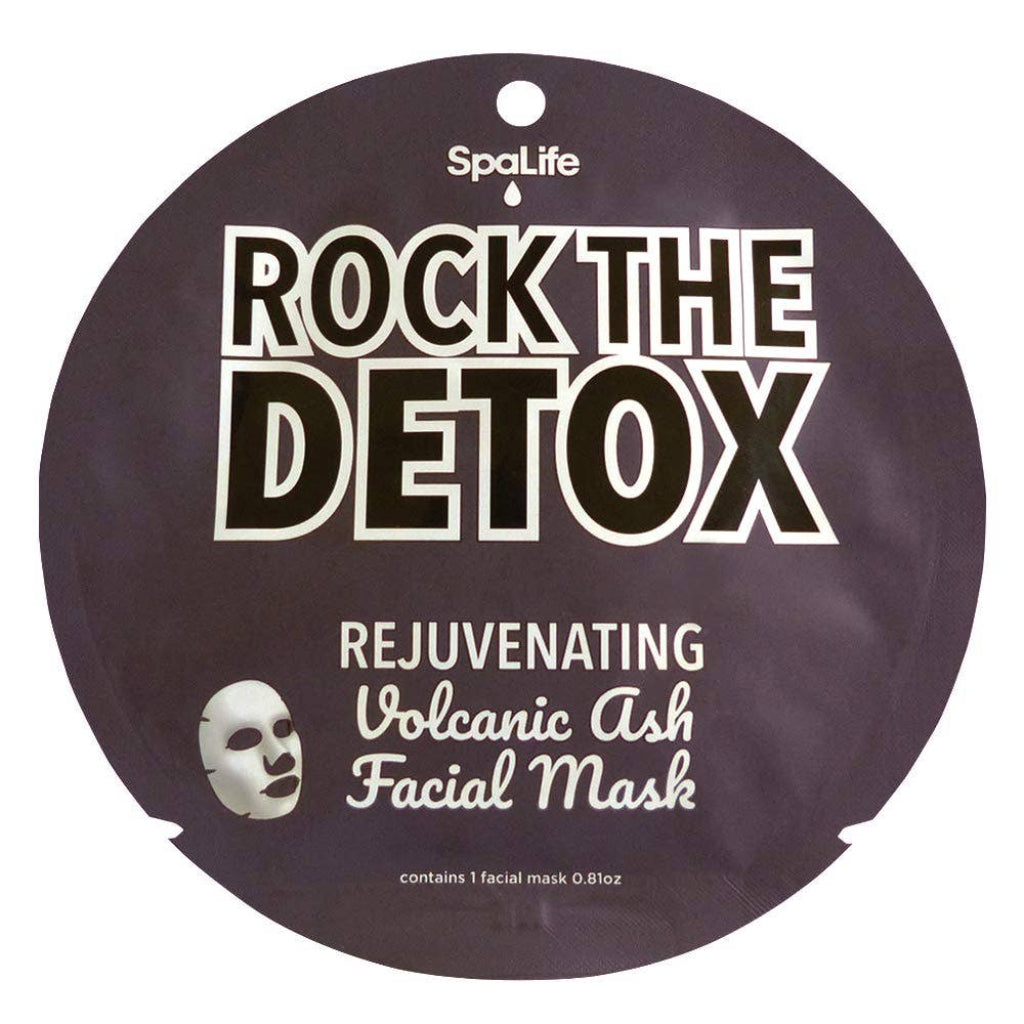 Mascarilla facial rejuvenecedora de ceniza volcánica Rock the Detox