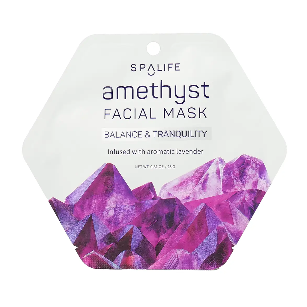 Tranquil Amethyst Facial Mask With Aromatic Lavender