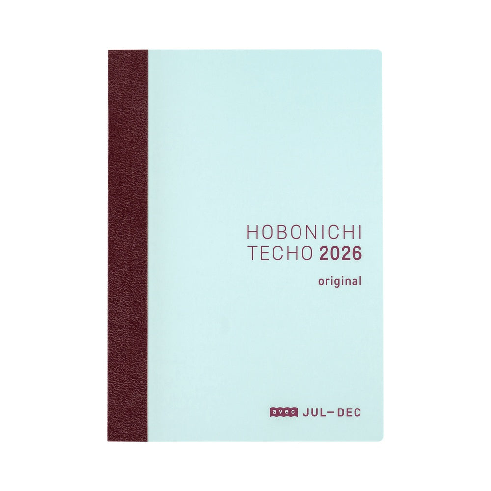 Hobonichi Techo 2026 Original Avec Book, A6 - Jan/Mon Start (Japanese)