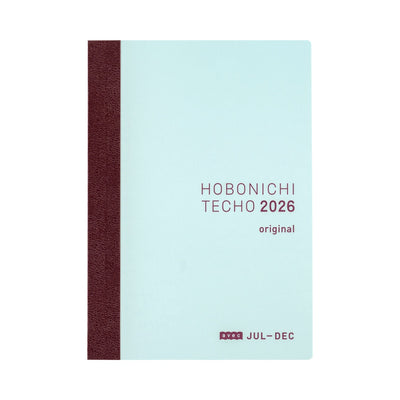 Hobonichi Techo 2026 Original Avec Book, A6 - Jan/Mon Start (Japanese)
