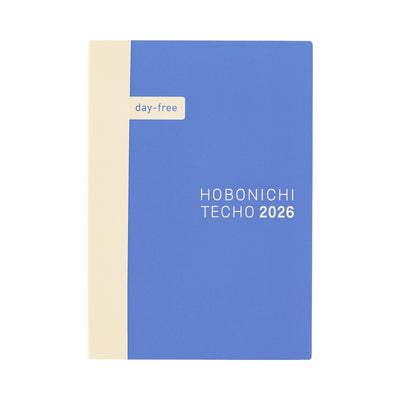 Hobonichi Techo 2026 Day-Free Book, A6 - Jan/Mon Start (Japanese)
