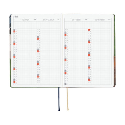 Hobonichi Techo 2026 HON, A6 - Hiroko Kubota: Waiting on the Chord (English)