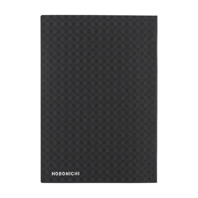 Hobonichi Techo 2026 HON, A6 - Paper Series: Black Gingham