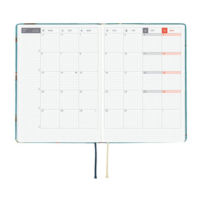 Hobonichi Techo 2026 HON, A6 - Bow & Tie: In the Forest (English)