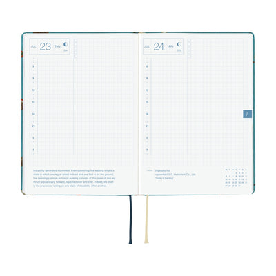Hobonichi Techo 2026 HON, A6 - Bow & Tie: In the Forest (English)