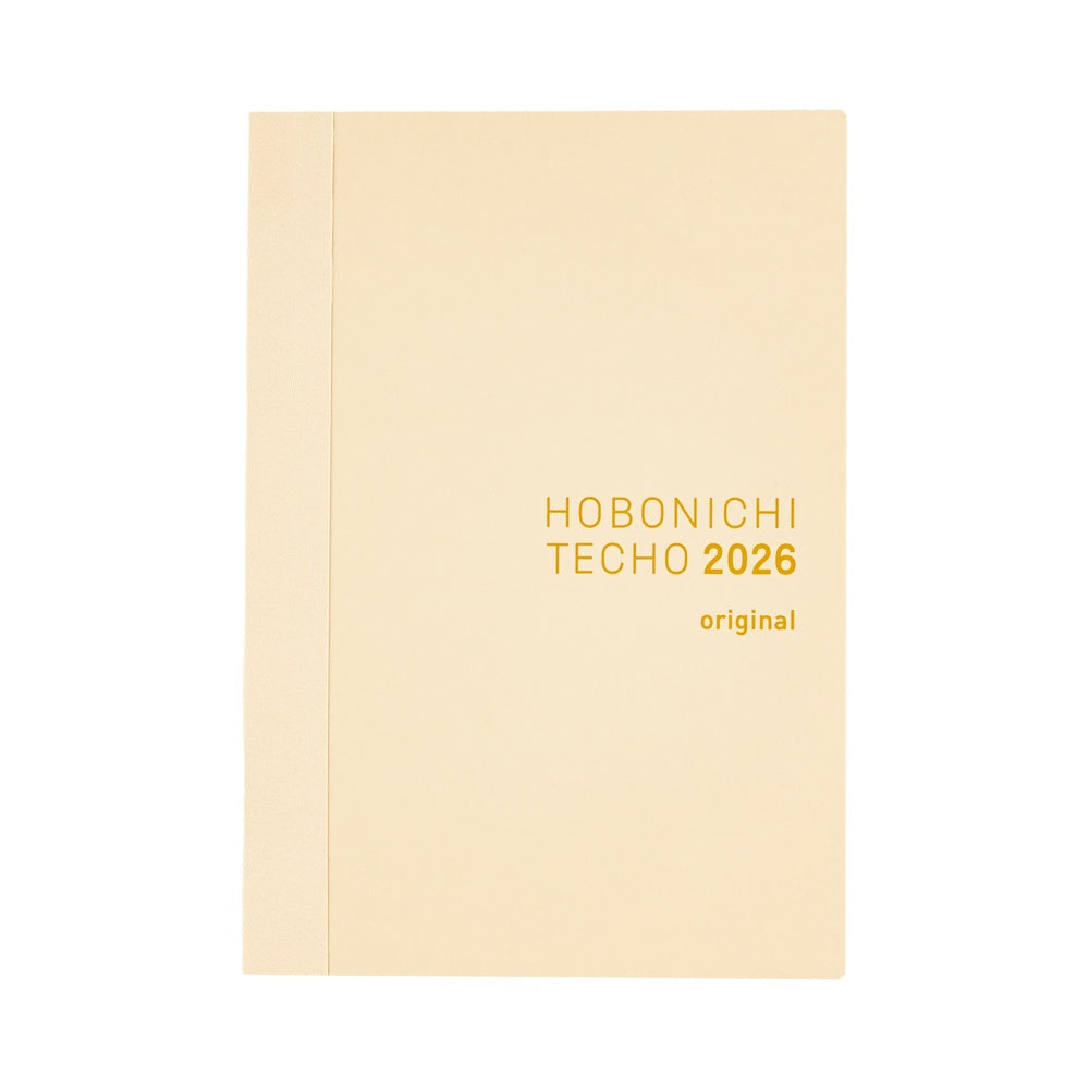 Hobonichi Techo 2026 Original Book, A6 - Jan/Mon Start (English)