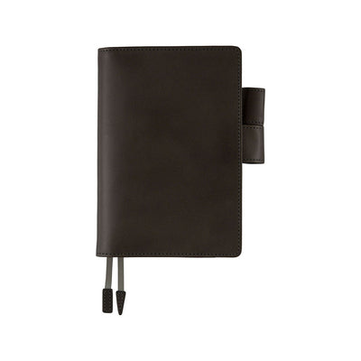 Hobonichi Techo Original Cover, A6 - Leather: TS Basic, Black