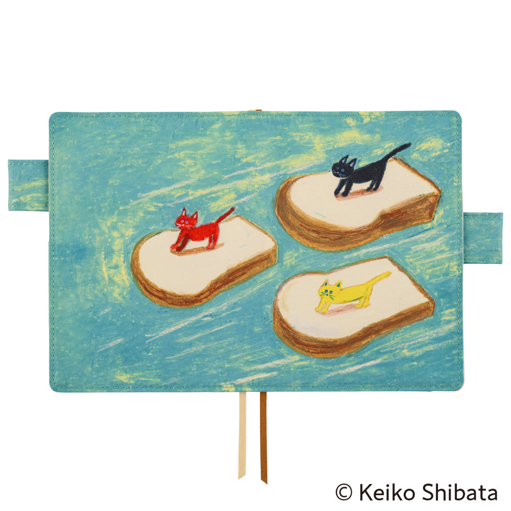 Hobonichi Techo 2025 Original Cover, A6 - Keiko Shibata: Bread Floating In The Wind