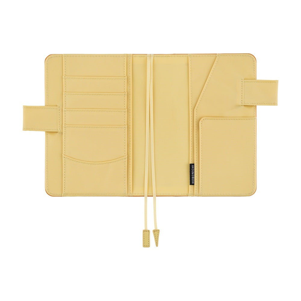 Hobonichi Techo 2026 Original Book & Cover, A6 - Colors: Butterscotch (Jan/Mon Start)