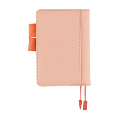 Hobonichi Techo 2026 Original Book & Cover, A6 - Colors: Airy Flamingo (Jan/Mon Start)