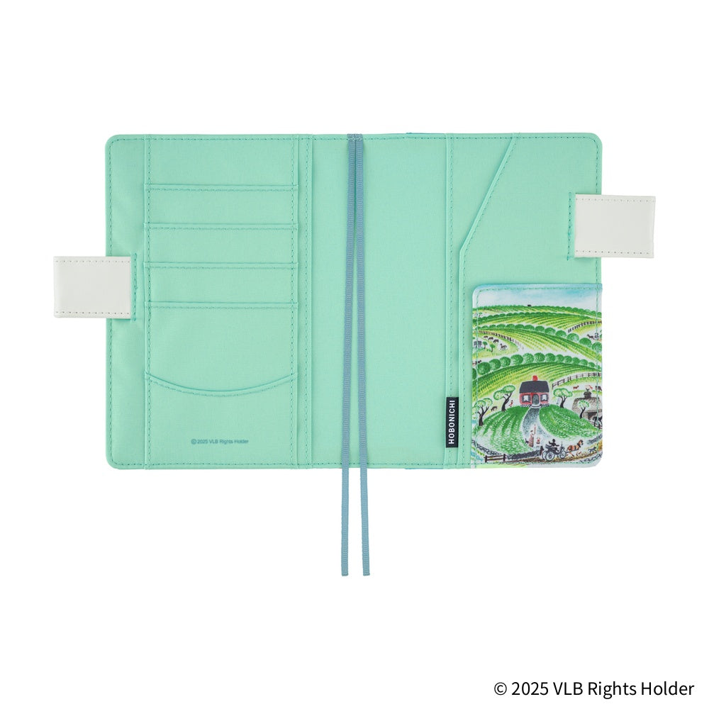 Hobonichi Techo 2026 Original Book & Cover, A6 - Virginia Lee Burton: The Little House (Jan/Mon Start)