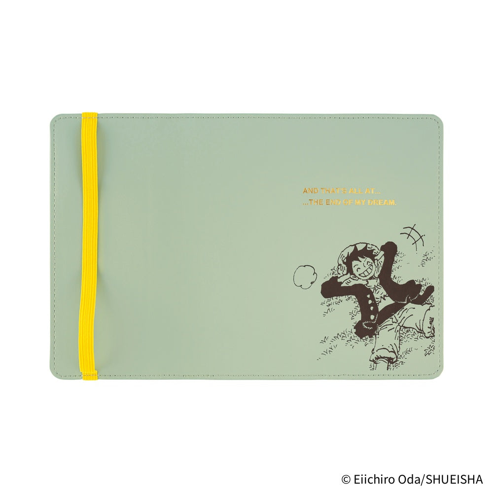 Hobonichi Techo 2026 Original Book & Cover, A6 - ONE PIECE Magazine: End of Luffy’s Dream; Mint Green(Jan/Mon Start)
