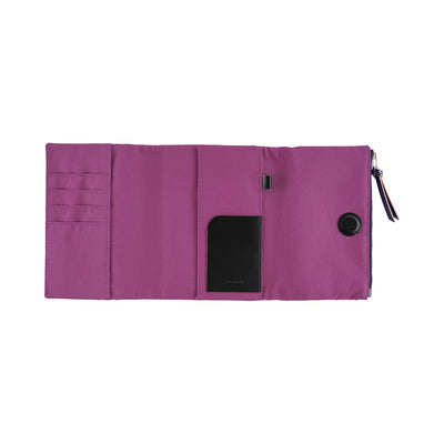 Hobonichi Techo 2026 Original Book & Cover, A6 - Tragen: Purple (Jan/Mon Start)