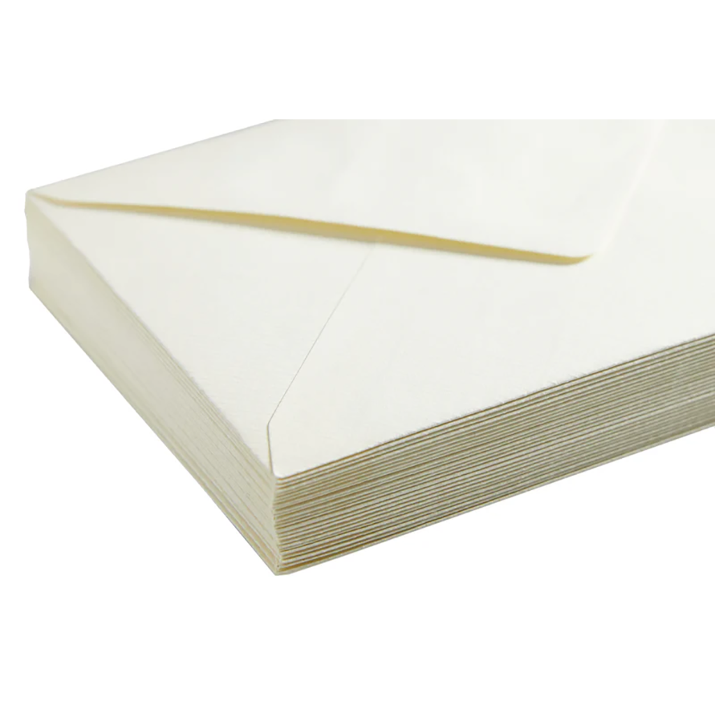 Original Crown Mill Classic Laid Envelopes, A5, Cream