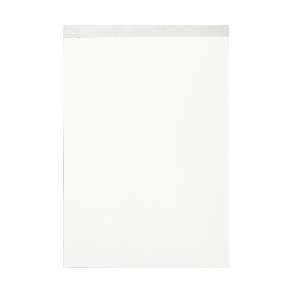 Original Crown Mill Bloc-notes classique vergé, A5, blanc